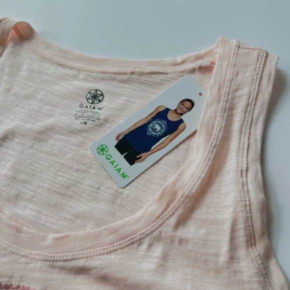 Gaiam Women's Tank Top | Black | Mudra | Boho I Medium - Large - Picture 11 of 11